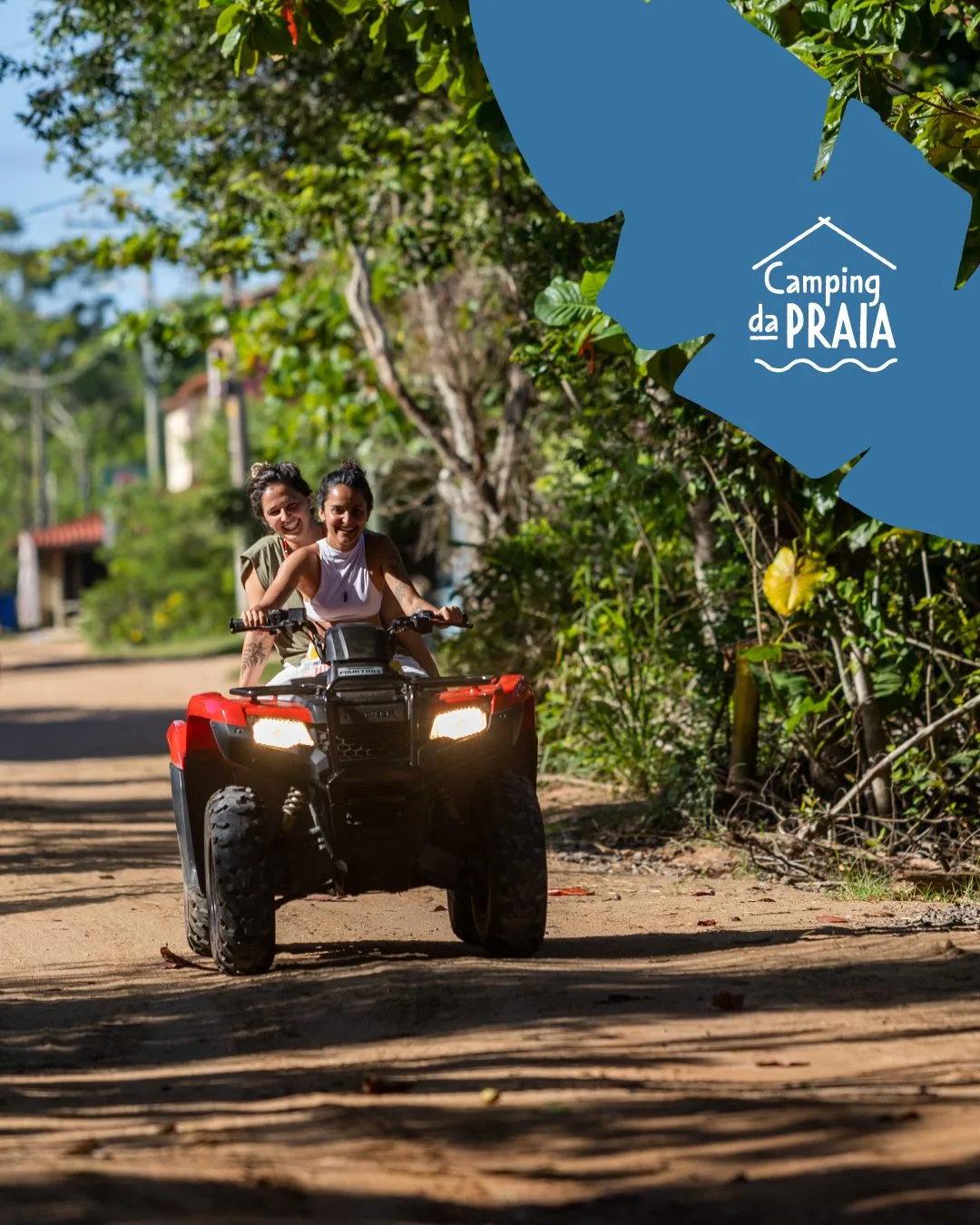 Quad bike rental in Regência